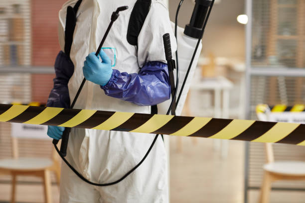 Professional Biohazard Cleanup technician working in Port Saint Lucie, FL